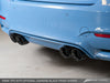 AWE Tuning BMW F8X M3/M4 Resonated Track Edition Exhaust - Diamond Black Tips (90mm)