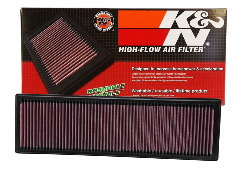 K&N Replacement Air Filter VOLKSWAGEN JETTA 2005-2010, RABBIT 2007-2009 2.5L L5