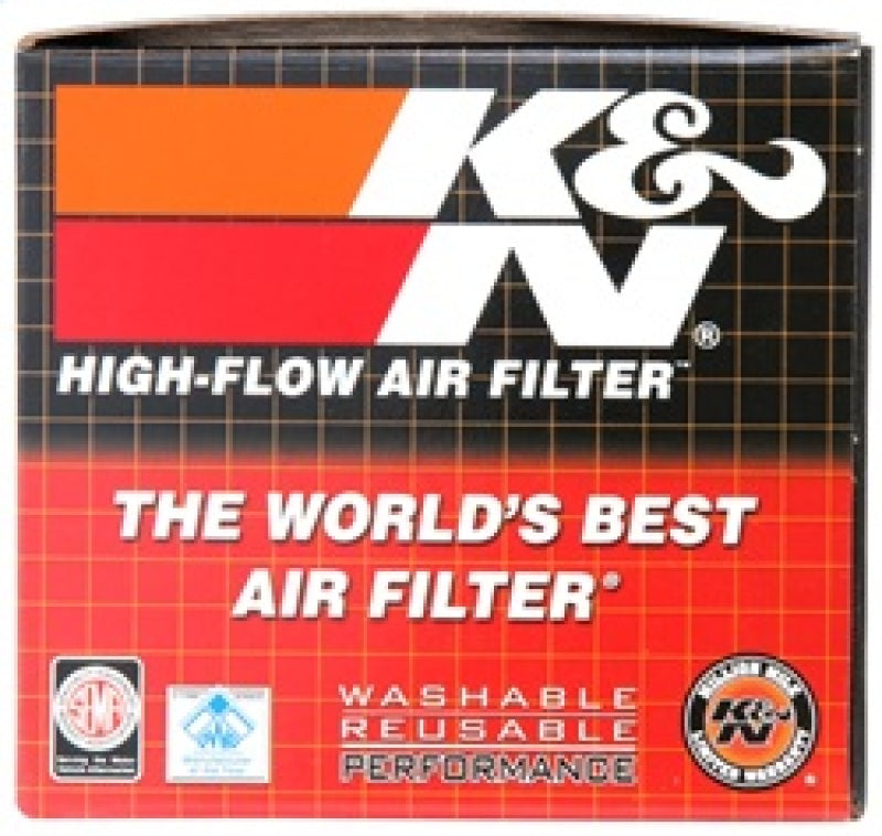 K&N Universal Rubber Filter Centered Flange 3in Base OD / 3.5in Top OD / 3.5in H / 2in Flange ID