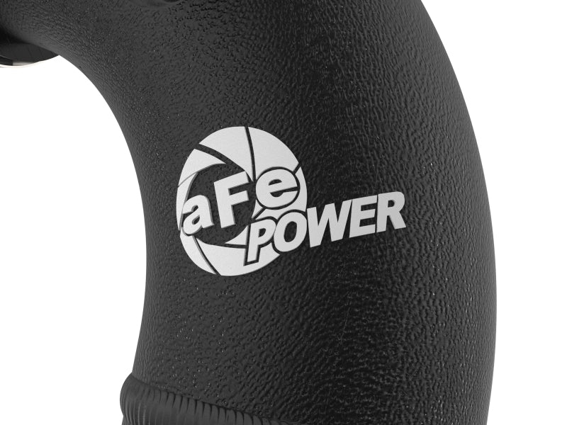 aFe Power 21-22 Ford Bronco L4-2.3L (t) BladeRunner 3in Aluminum Cold Charge Pipe Black