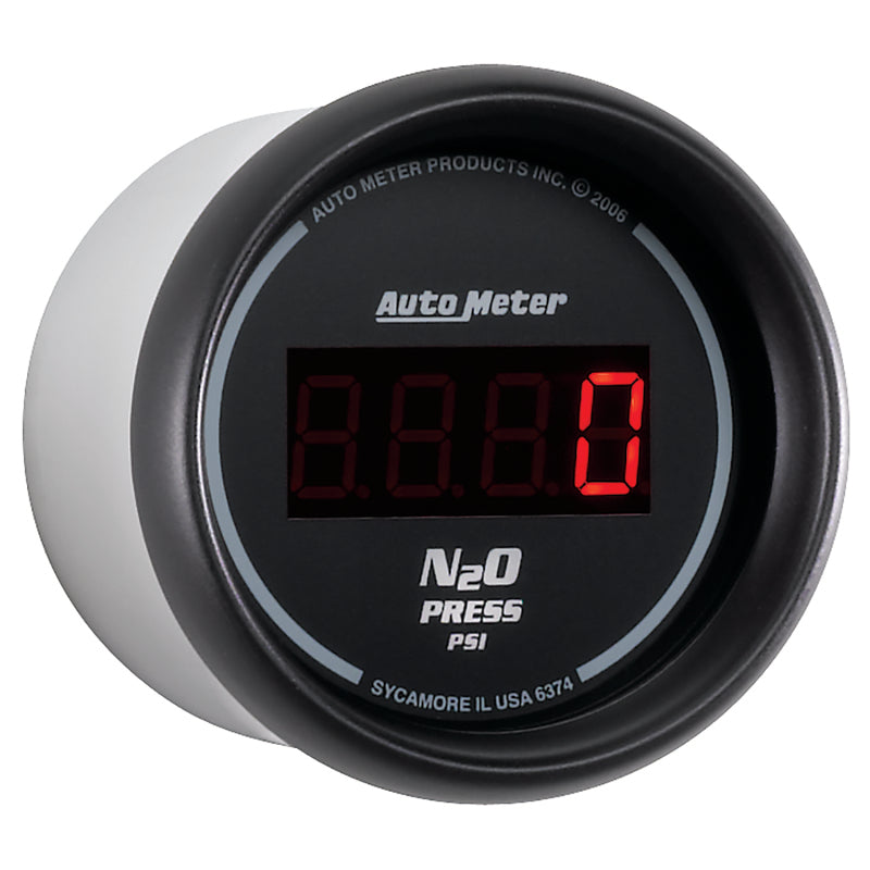 Autometer Z Series 52mm Digital 0-1600 PSI Nitrous Pressure Gauge