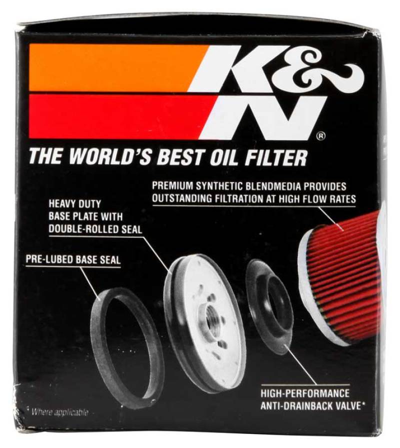 K&N Honda / Kawasaki 3.25in OD x 3.719in H Oil Filter
