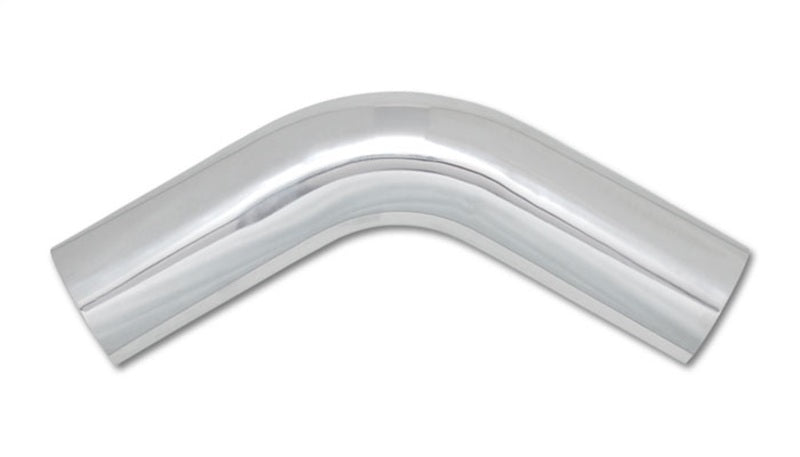 Vibrant 3in O.D. Universal Aluminum Tubing (60 degree Bend) - Polished