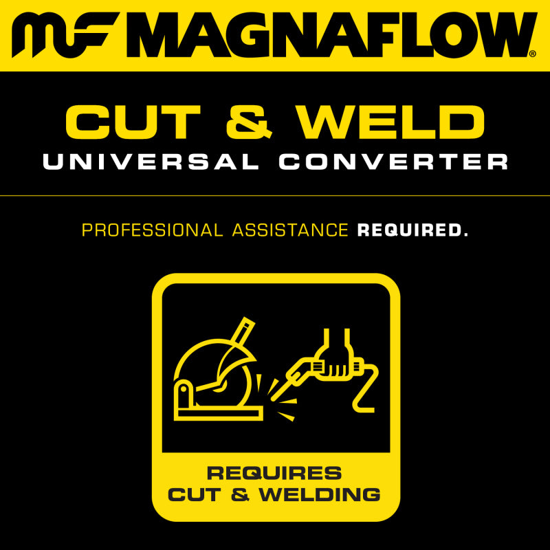 MagnaFlow Conv Univ 2.50inch w/ single O2