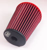 BMC Twin Air Universal Conical Filter w/Carbon Top - 80mm ID / 151mm H