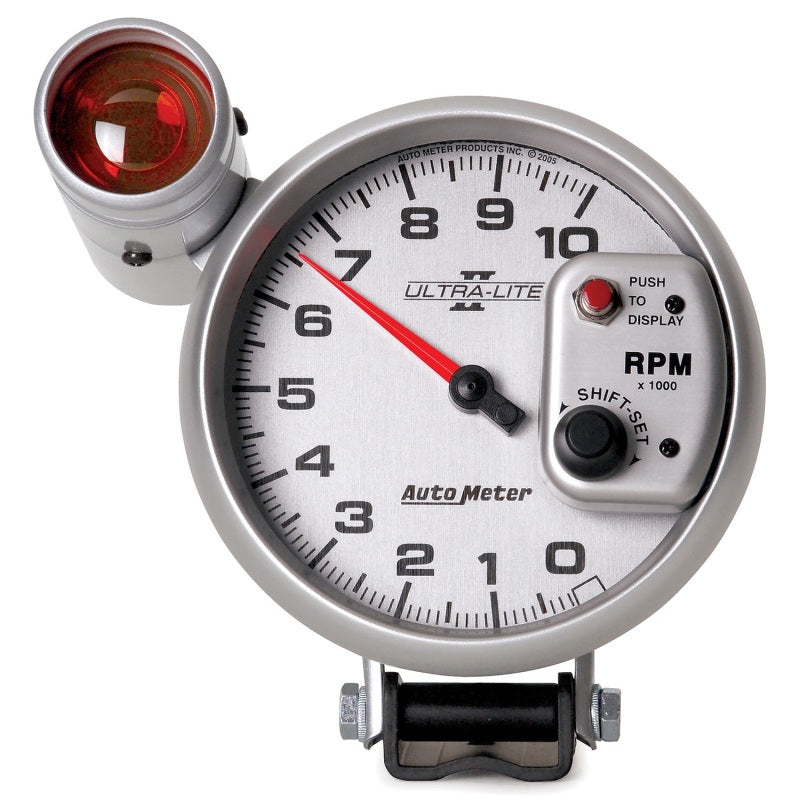 Autometer Ultra-Lite II 5 Inch 10000 RPM Tach w/ Shift Light