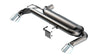Borla 21-22 Ford Bronco 2.3L 4WD S-Type Axle Back Exhaust w/ Bright Chrome Tips