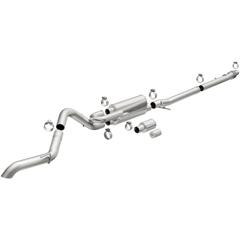 MagnaFlow 19-22 Ford Ranger Overland Series 3in Single Straight Driver Side Rear Cat-Back Exhaust