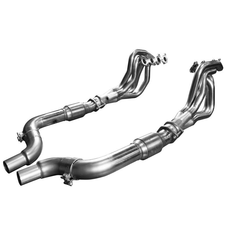Kooks 15+ Mustang 5.0L 4V 1 3/4in x 3in SS Headers w/ Green Catted OEM Conn.