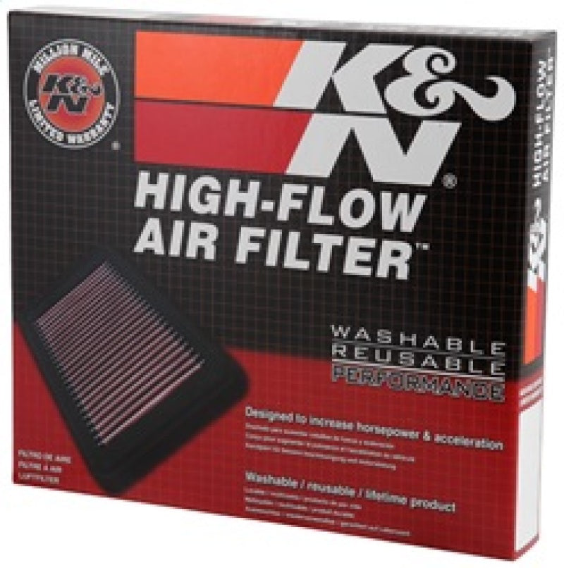 K&N 2015 Jaguar F-Pace V6-3.0L F/I Right Side Replacement Drop In Air Filter