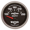 Autometer Sport-Comp II 52mm 100-250 F Short Sweep Electronic Water Temperature Gauge