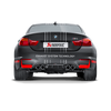 Akrapovic 14-17 BMW M3 (F80) Rear Carbon Fiber Diffuser - Matte