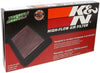 K&N Replacement Air Filter JAGUAR XKR 4.0L-V8 SUPERCHARGED & XK8 4.0L-V8; 1998-2000