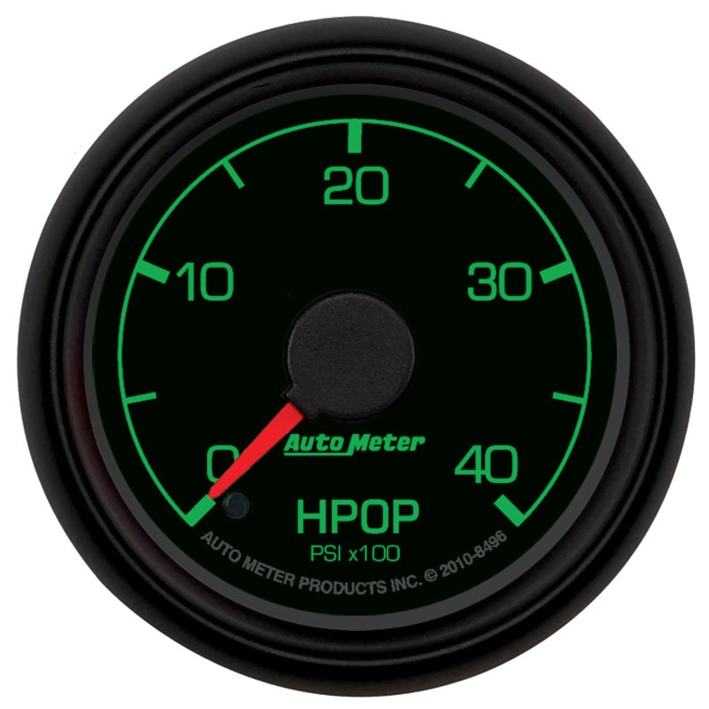 Autometer Factory Match Ford 52.4mm Full Sweep Electronic 0-4000 PSI Diesel HPOP Pressure Gauge