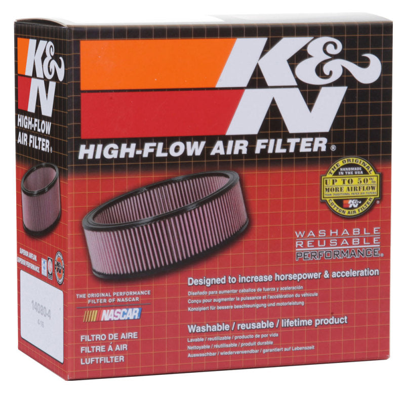 K&N Replacement Air Filter 4.688in ID x 6.063in OD x 1.875in H for Harley Davidson/Rover