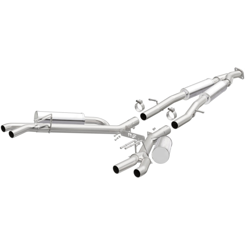 MagnaFlow Cat-Back Competition Exhaust 18-19 Kia Stinger L4-2.0LGAS Quad 2.5in Stainless Tips