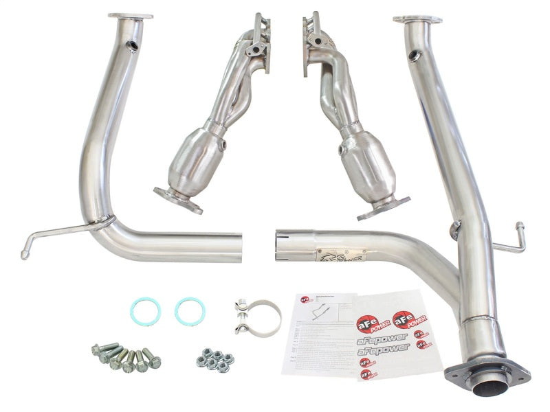 aFe Twisted Steel Headers & Y-Pipe Stainless Steel 12-15 Toyota Tacoma V6 4.0L