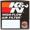 K&N Universal Clamp-On Air Filter 2-7/16in FLG / 3-1/2in OD / 6in H
