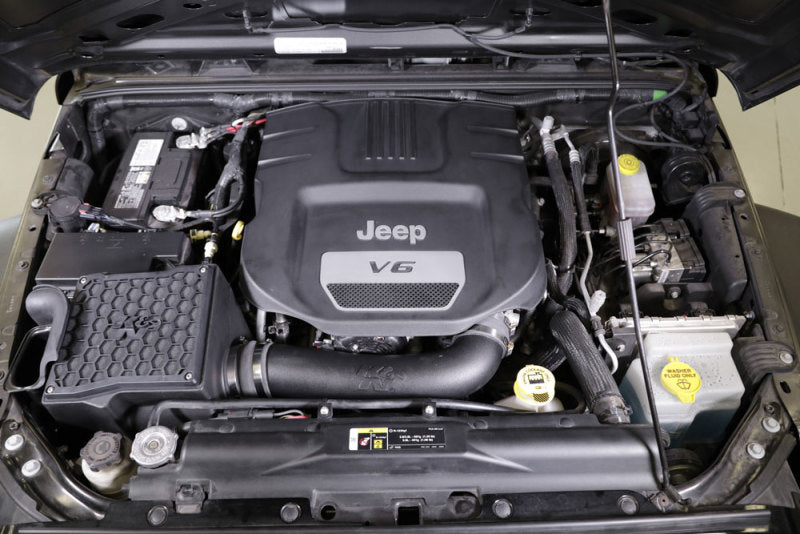 K&N 12-18 Jeep Wrangler JK 3.6L Aircharger Performance Intake