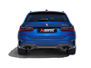 Akrapovic 20-22 BMW M340i (G20, G21) Slip-On Line (Titanium) (Requires BMW Part #18308686640)