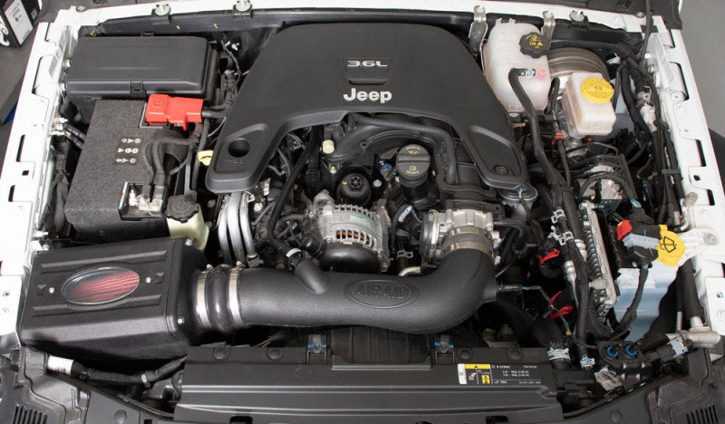 Airaid 2018 Jeep Wranger JL 3.6L V6 F/I MXP Intake System (Red Media)