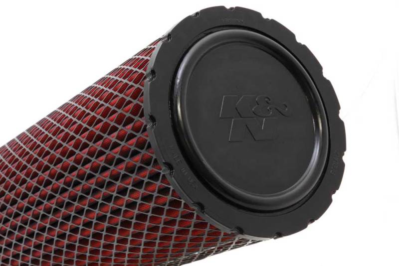 K&N Round Radial Seal 9-1/4in OD 5-15/16in ID 23-1/8in H Standard Flow Replacement Air Filter - HDT