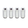 McGard Hex Lug Nut (Cone Seat) M14X1.5 / 13/16 Hex / 1.945in. Length (4-Pack) - Chrome