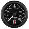 Autometer Stack 52mm 100-260 Deg F 1/8in NPTF Male Pro Stepper Motor Water Temp Gauge - Black